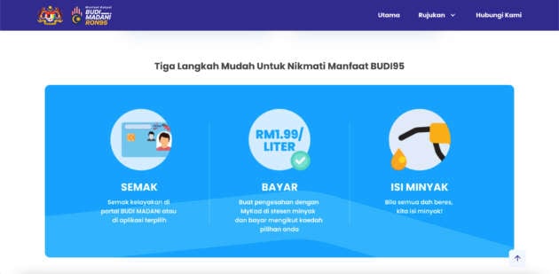 Budi95: website online, Malaysians can now check for RON95 petrol subsidy eligibility with MyKad number