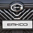 GAC Emkoo in Malaysia – full gallery of Premium Pro variant; power tailgate, auto parking, from RM130k est