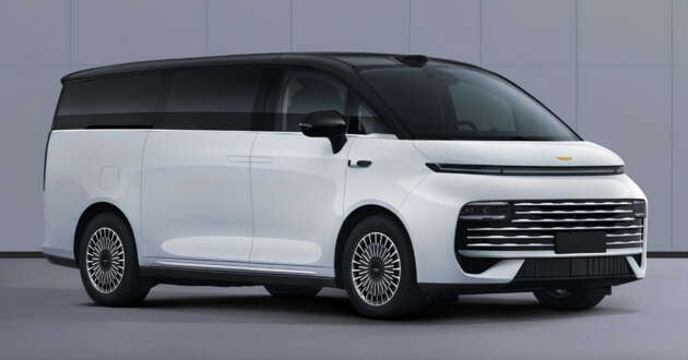 Geely Galaxy V900 – range-extended EV with 6-8 seats, up to 202 km battery range; on sale in China this year