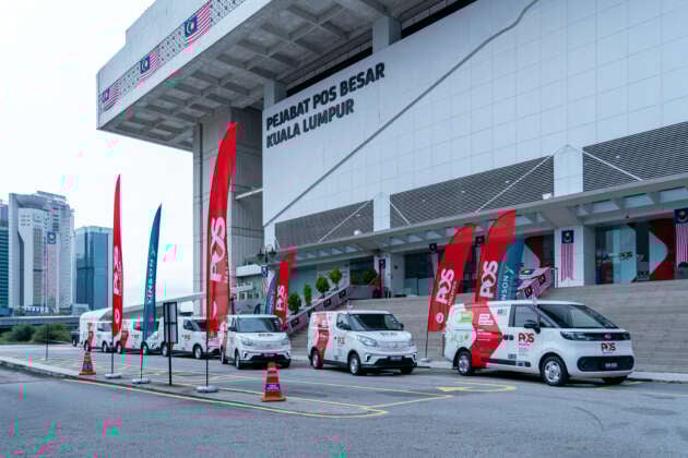 Pos Malaysia takes delivery of 136 Maxus eDeliver 3 EV vans, adding on to its growing electric vehicle fleet