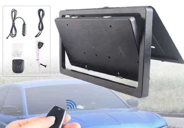Online sales of illegal vehicle licence plate flipping devices in Malaysia a concern to authorities – report
