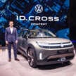 Volkswagen ID.Cross Concept debuts – electric SUV with 211 PS front motor, 420 km range WLTP