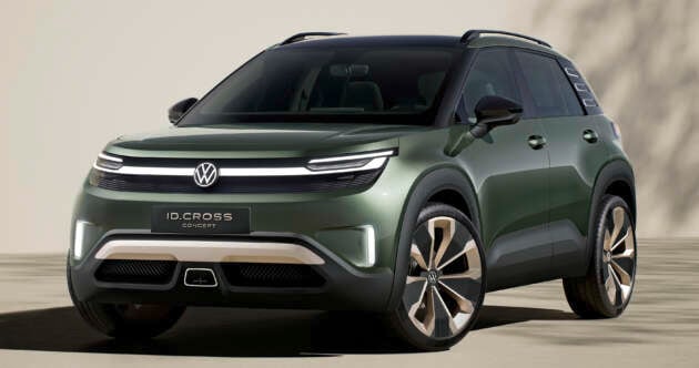 Volkswagen ID.Cross Concept debuts – electric SUV with 211 PS front motor, 420 km range WLTP