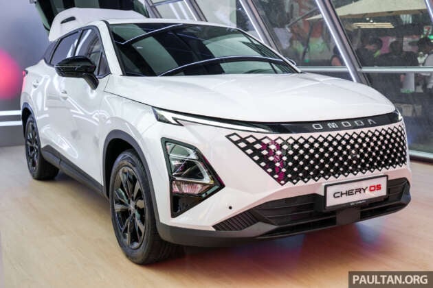 Chery O5 launched in Malaysia – Omoda 5 facelift, DCT, multilink, 10-yr/1 mil km warranty promo, RM117k