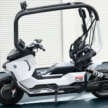 BMW Motorrad Vision CE e-scooter comes with cage