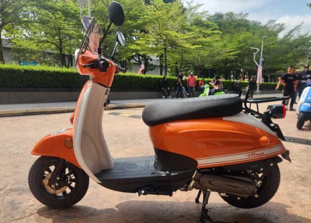 2025 Moda Moca scooter Malaysian launch, RM3,988
