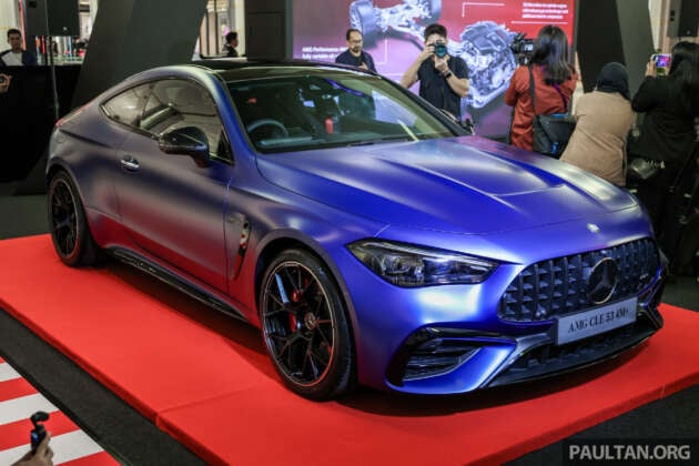 Mercedes-AMG CLE53 4Matic+ Coupe launched in Malaysia – 3.0L inline-six turbo, 449 PS, 4.2s, RM723k