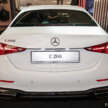 Mercedes-Benz C200 AMG Line launched in Malaysia – CKD, 19-inch AMG alloys, 360 camera, RM292,888