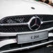 Mercedes-Benz C200 AMG Line launched in Malaysia – CKD, 19-inch AMG alloys, 360 camera, RM292,888