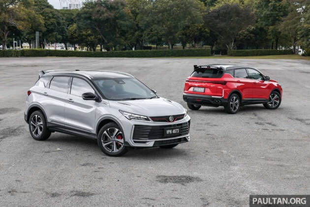 2025 Proton X50 facelift – full gallery of Flagship variant with big spoiler, two-tone interior, sunroof
