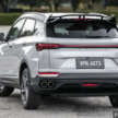 2025 Proton X50 facelift – full gallery of Flagship variant with big spoiler, two-tone interior, sunroof