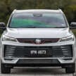 2025 Proton X50 facelift – full gallery of Flagship variant with big spoiler, two-tone interior, sunroof