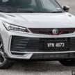 2025 Proton X50 facelift – full gallery of Flagship variant with big spoiler, two-tone interior, sunroof