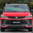 2025 Proton X50 facelift – full gallery of Flagship variant with big spoiler, two-tone interior, sunroof