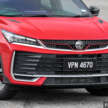 2025 Proton X50 facelift – full gallery of Flagship variant with big spoiler, two-tone interior, sunroof