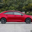 2025 Toyota Corolla GR Sport in Malaysia – revised suspension and steering, ’10-speed’ CVT; RM150k OTR