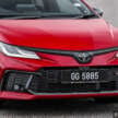 2025 Toyota Corolla GR Sport in Malaysia – revised suspension and steering, ’10-speed’ CVT; RM150k OTR