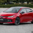 2025 Toyota Corolla GR Sport in Malaysia – revised suspension and steering, ’10-speed’ CVT; RM150k OTR