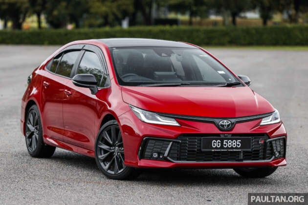2025 Toyota Corolla GR Sport in Malaysia – revised suspension and steering, ’10-speed’ CVT; RM150k OTR