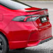 2025 Toyota Corolla GR Sport in Malaysia – revised suspension and steering, ’10-speed’ CVT; RM150k OTR
