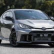 2025 Toyota GR Yaris facelift with 8AT in Malaysia – 300 PS, 0-100 km/h in 5.2s; RM10k more than 6MT