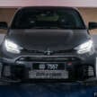 2025 Toyota GR Yaris facelift with 8AT in Malaysia – 300 PS, 0-100 km/h in 5.2s; RM10k more than 6MT