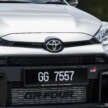 2025 Toyota GR Yaris facelift with 8AT in Malaysia – 300 PS, 0-100 km/h in 5.2s; RM10k more than 6MT