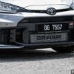 2025 Toyota GR Yaris facelift with 8AT in Malaysia – 300 PS, 0-100 km/h in 5.2s; RM10k more than 6MT