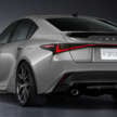 2026 Lexus IS facelift debuts – IS 350, IS 300h; more aggressive face, new interior, improved dynamics