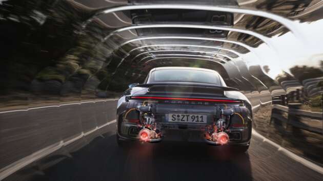 2026 Porsche 911 Turbo S – 992.2 range topper is most powerful 911 ever; 711 PS, 800 Nm T-Hybrid; 0-100 2.5s