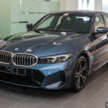2025 BMW 330i M Sport updated again – from RM314k; new 320i Sport added, RM290k est; both now with ACC