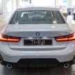 2025 BMW 330i M Sport updated again – from RM314k; new 320i Sport added, RM290k est; both now with ACC