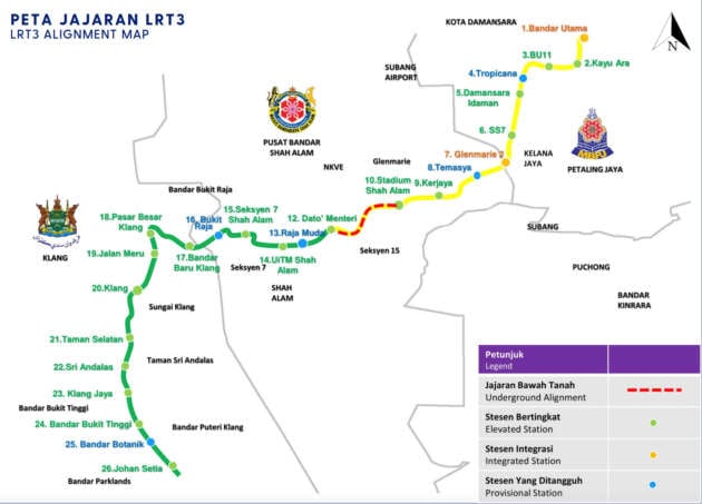 LRT3 Shah Alam Line opening delayed to year-end?