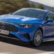 2025 Mercedes-Benz CLA seen on Malaysian website – registrations of interest open for C178-gen EV model