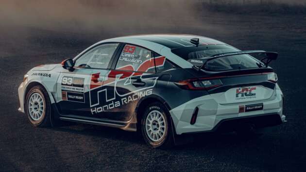 Honda Civic Type R HRC Rally XP – new FL5 rally car to be shown at US GP, piloted by F1’s Liam Lawson