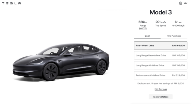 Tesla Model 3 Highland now cheaper by up to RM13k in Malaysia – updated with signal stalk, front camera
