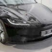 2026 Tesla Model 3 Long Range RWD in Malaysia – 750 km WLTP, indicator stalk, black badges, RM185k