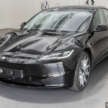 2026 Tesla Model 3 Long Range RWD in Malaysia – 750 km WLTP, indicator stalk, black badges, RM185k