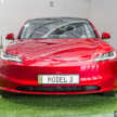 2026 Tesla Model 3 Long Range RWD in Malaysia – 750 km WLTP, indicator stalk, black badges, RM185k