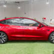 2026 Tesla Model 3 Long Range RWD in Malaysia – 750 km WLTP, indicator stalk, black badges, RM185k