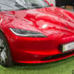 2026 Tesla Model 3 Long Range RWD in Malaysia – 750 km WLTP, indicator stalk, black badges, RM185k