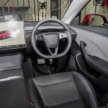 2026 Tesla Model 3 Long Range RWD in Malaysia – 750 km WLTP, indicator stalk, black badges, RM185k