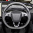 2026 Tesla Model 3 Long Range RWD in Malaysia – 750 km WLTP, indicator stalk, black badges, RM185k