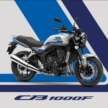 2026 Honda CB1000F, the inline-four retro bike returns