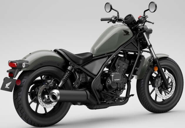 2026 Honda Rebel 300 now comes with E-clutch