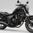 2026 Honda Rebel 300 now comes with E-clutch