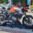 2025 Kove 450R naked sports in Malaysia, RM33.8k
