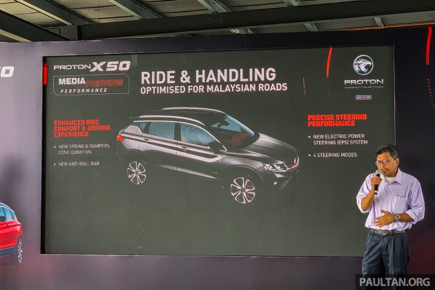 Proton eMas 5 EV rides well on Geely Xingyuan/EX2 global suspension tune – no Proton ride and handling