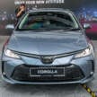 2026 Toyota Corolla sedan facelift leaked in China with Prius-style front end, coming to Malaysia?