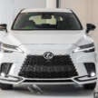 Lexus RX 500h F Sport Special Edition in Malaysia – RM512,888; 50 units only; exclusive design touches